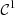 $ {\mathcal{C}}^1$