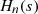 $ {H}_n(s)$