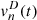 $ {v}_n^D(t)$