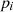 $ {p}_i$