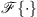 $ \mathcal{F}\{\middot \}$