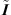$ \stackrel{\tilde }{{I}}$