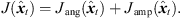 $$ J({\widehat{{x}}}_t)={J}_{\mathrm{ang}}({\widehat{{x}}}_t)+{J}_{\mathrm{amp}}({\widehat{{x}}}_t). $$
