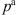 $ {p}^{\mathrm{a}}$