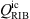 $ {Q}_{\mathrm{RIB}}^{\mathrm{ic}}$