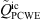 $ {\mathop{Q}\limits^\tilde}_{\mathrm{PCWE}}^{\mathrm{ic}}$