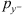 $ {p}_{{y}^{-}}$