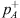 $ {p}_A^{+}$