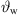 $ {\vartheta }_{\mathrm{w}}$