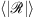 $ \left\langle |\mathcal{R}|\right\rangle$