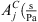 $ {A}_j^C(\frac{\mathrm{s}}{\mathrm{Pa}}$