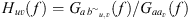 $$ \begin{aligned} H_{uv}(f) = {G_{{a\tilde{b}}_{u,v}}(f)}/{G_{{aa}_v}(f)} \end{aligned} $$