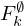 $ F^\emptyset _k $