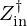 $ Z_{\mathrm {in}}^\dagger $