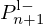 $ P_{n+1}^{\mathrm {l}-} $