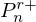 $ P_n^{r+} $