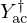 $ Y_{\mathrm {ac}}^\dagger $