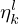$ \eta _k^l $