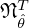 $ {\frak {N}}^T_{\hat \theta } $