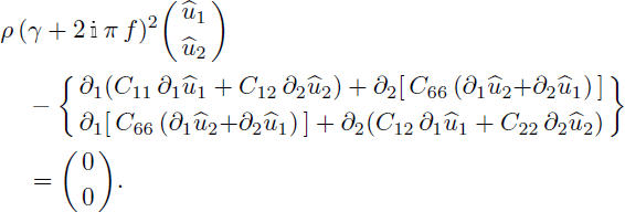 Mathematical equation: $$ \begin{aligned}&J(\mu _0+\delta \mu ){-}J(\mu _0)\nonumber \\&\quad = \int _{0}^{T}\int _{\partial \mathrm{\Omega }}\delta \mathbf u (\mathbf x ,t)\cdot \mathbf r (\mathbf x ,t)\,\mathbb{d} \mathbf x \,\mathbb{d} t + o(\Vert \delta \mu \Vert ),\nonumber \\&\qquad \begin{array}{lrcl} \\&\text{ with}&\delta \mathbf u (\mathbf x ,t)&= \mathbf u _{\mu _0+\delta \mu }(\mathbf x ,t) - \mathbf u _{\mu _0}(\mathbf x ,t)\\&\text{ and}&\mathbf r (\mathbf x ,t)&= \mathbf u _{\mu _0}(\mathbf x ,t ) - \mathbf u _{\mathrm{obs} }(\mathbf x ,t)\\&\text{(measurement} \text{ residual).} \end{array} \end{aligned} $$
