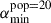Mathematical equation: $ \alpha_{\mathrm{min}}^{\mathrm{pop=20}} $